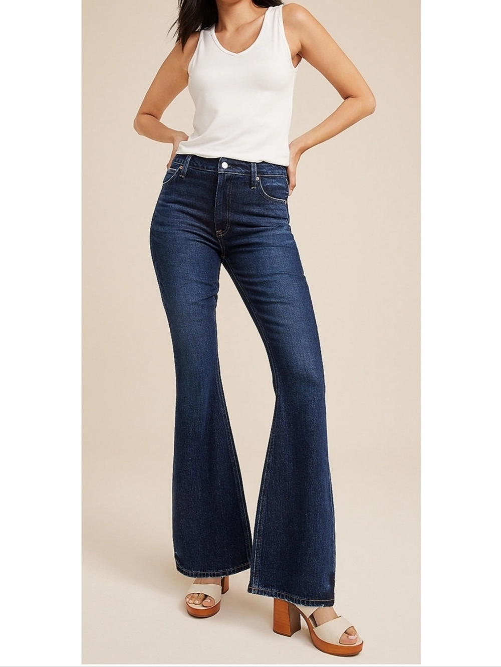 BNWT Goldie Blues 90s Flare Jean (8)